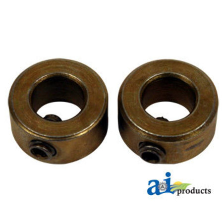 A & I PRODUCTS Set Collar, 7/16" (2 PACK) 1.75" x4" x1.75" A-SC716